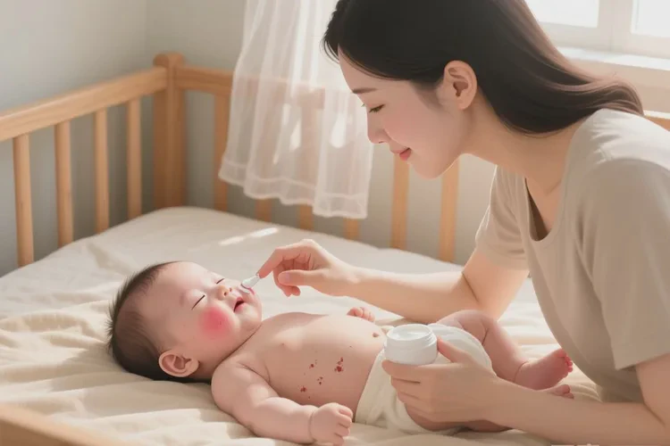 新生儿面部经常长湿疹能根治吗(图1)