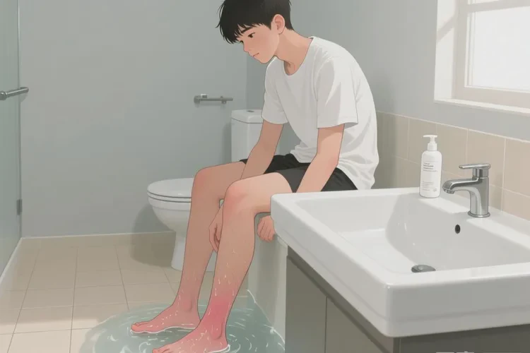 青少年脚上偶尔长湿疹能根治吗(图2)