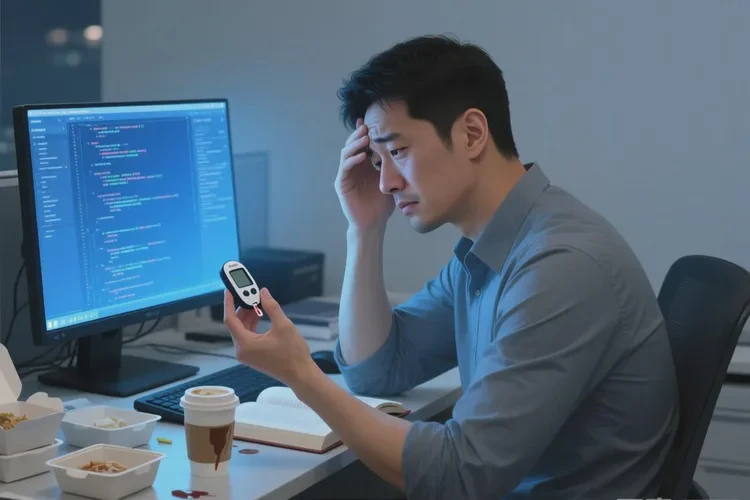 30岁晚上血糖17.3是怎么回事(图1)