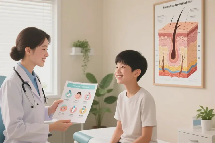 青少年面部长湿疹能根治吗(图2)