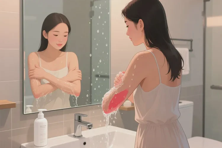 女生手臂上偶尔起湿疹能根治吗(图2)