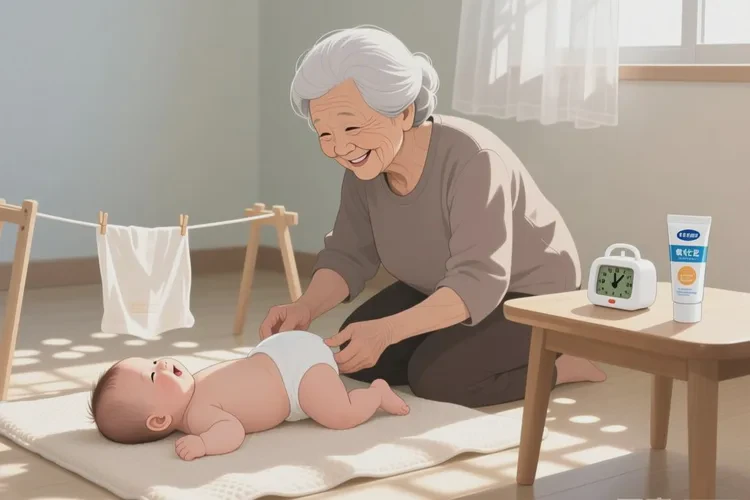 新生儿屁股上偶尔长湿疹能根治吗(图1)