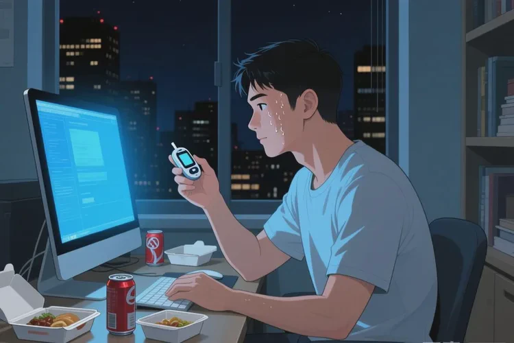 30岁晚上血糖20.7是怎么回事(图1)