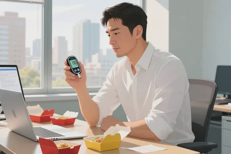 30岁中午血糖7.6是怎么回事(图1)