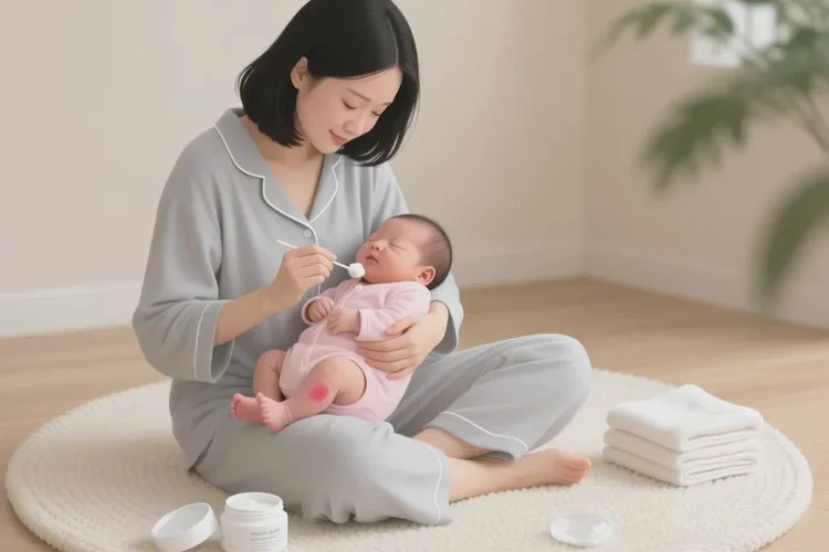 新生儿大腿上容易长湿疹能根治吗(图1)