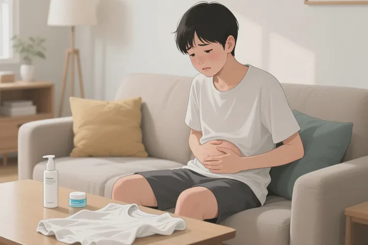 青少年肚子出现湿疹能根治吗(图1)