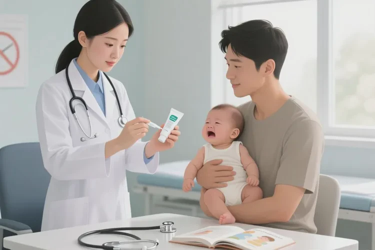 新生儿肚子上偶尔起湿疹能根治吗(图3)