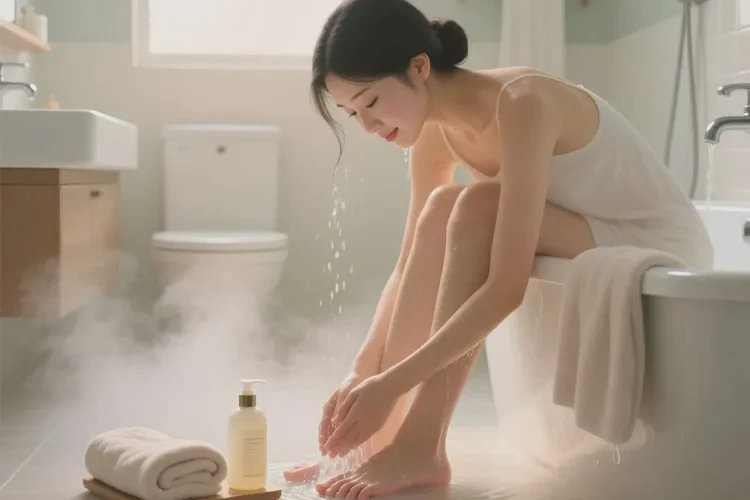 女生脚上经常起湿疹能根治吗(图2)