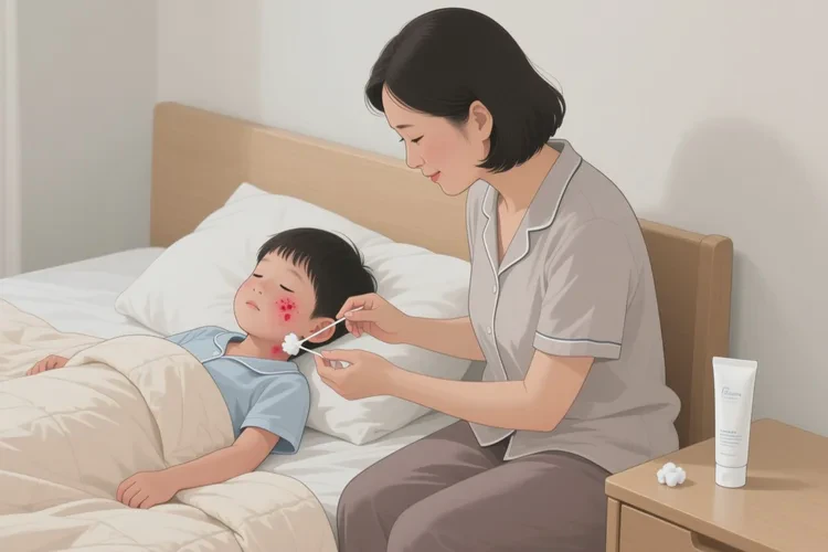 小学生脖子经常长湿疹能根治吗(图1)