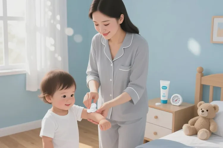 幼儿手臂经常长湿疹能根治吗(图1)