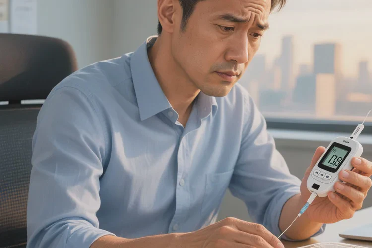 34岁中午血糖13.8是怎么回事(图1)