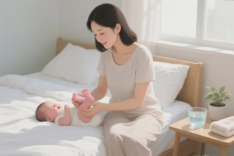 新生儿脚上容易长湿疹能根治吗(图1)