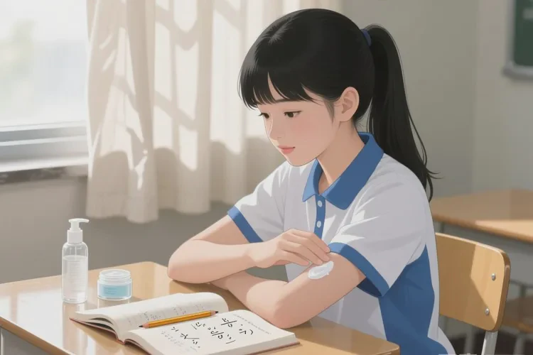 中学生手臂容易起湿疹能根治吗(图1)