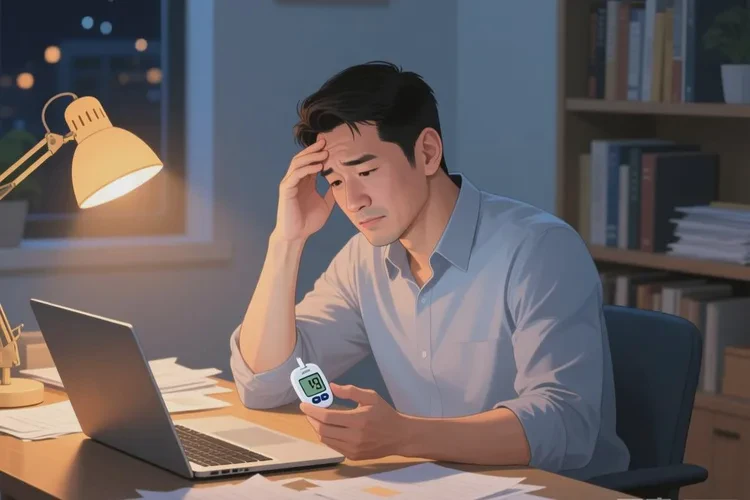 30岁晚上血糖13.3是怎么回事(图1)