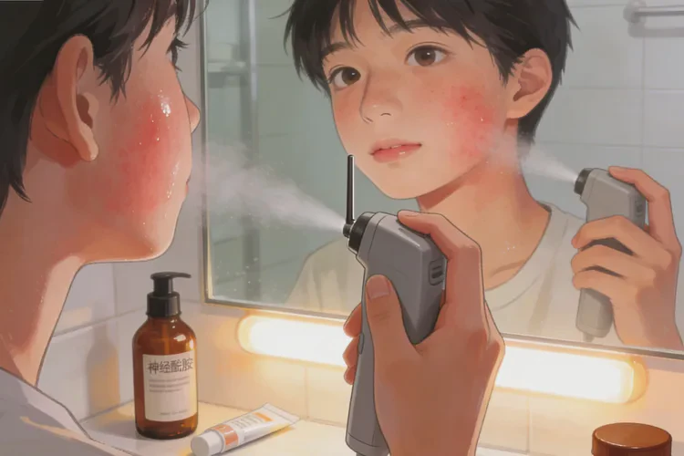 青少年脸上经常起湿疹能根治吗(图1)