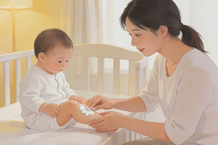 新生儿小腿容易起湿疹能根治吗(图1)