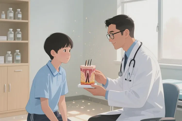 中学生面部偶尔起湿疹能根治吗(图4)