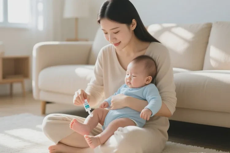 新生儿脚上偶尔长湿疹能根治吗(图3)