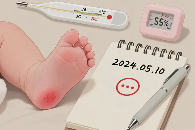 新生儿脚上经常起湿疹能根治吗(图4)