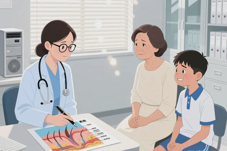 中学生全身出湿疹能根治吗(图1)