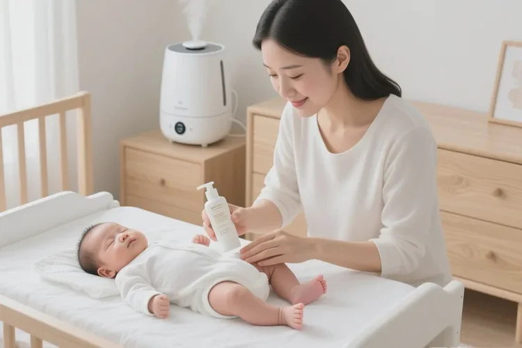 新生儿小腿上有湿疹能根治吗(图1)