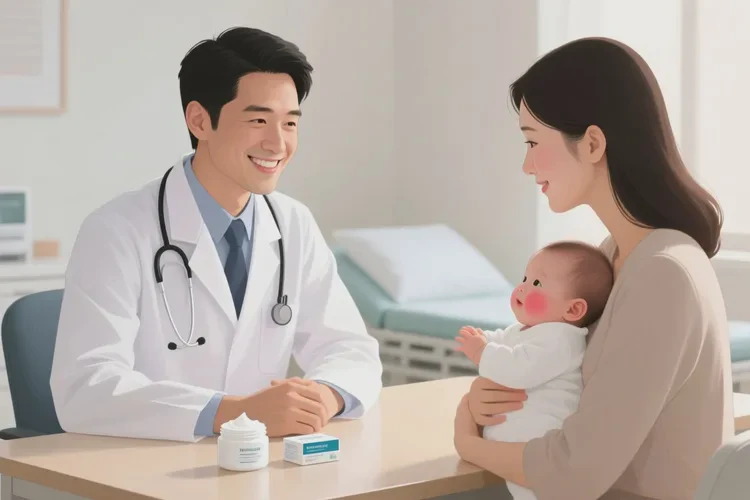 新生儿脸上经常起湿疹能根治吗(图4)