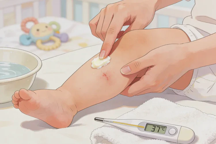 新生儿小腿有湿疹能根治吗(图3)