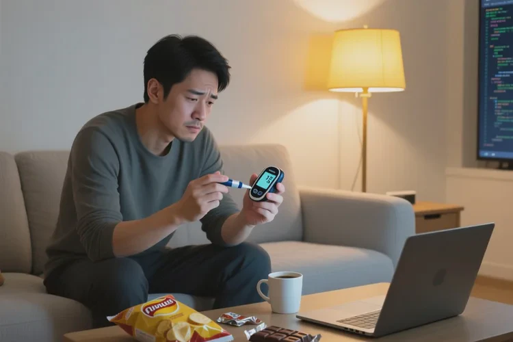 30岁晚上血糖13点7是怎么回事(图1)