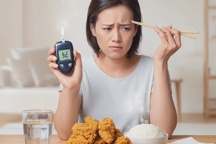 35岁晚餐血糖9.2是怎么回事(图1)