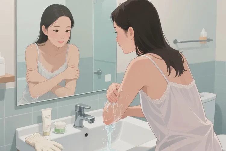 女生手臂上出湿疹能根治吗(图4)