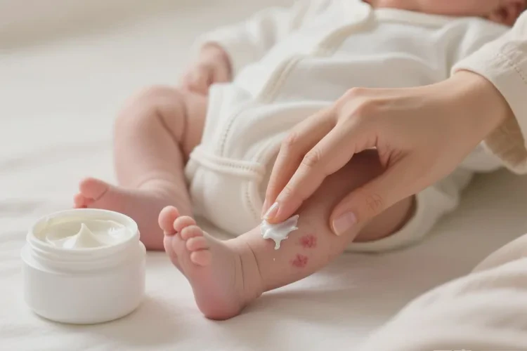 新生儿四肢偶尔长湿疹能根治吗(图2)