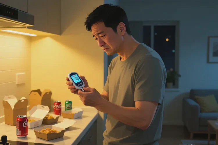 30岁晚上血糖24.7是怎么回事(图1)