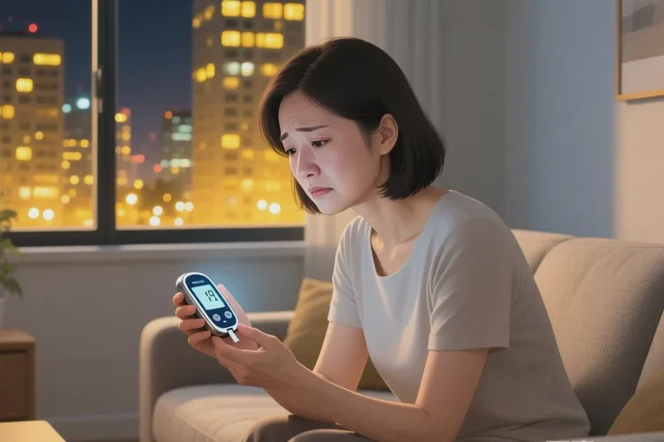 30岁晚上血糖12.8是怎么回事(图1)