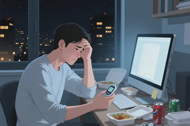 30岁晚上血糖19.8是怎么回事(图1)