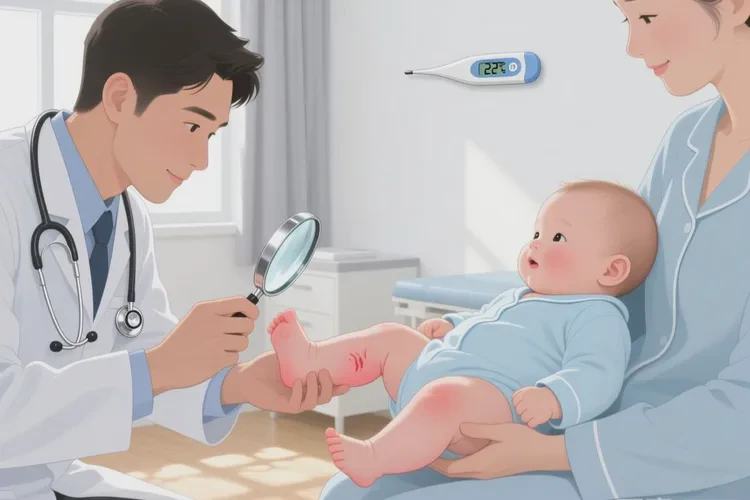 新生儿小腿出湿疹能根治吗(图4)