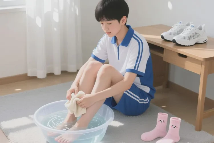 中学生脚上偶尔长湿疹能根治吗(图1)