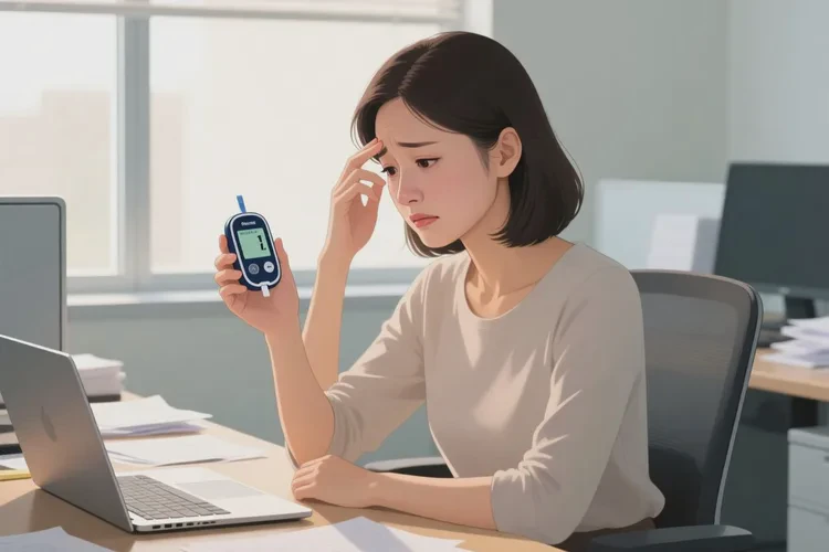 30岁中午血糖22.1是怎么回事(图1)