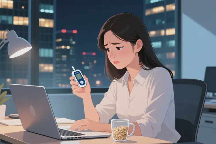 30岁睡前血糖12.8是怎么回事(图2)