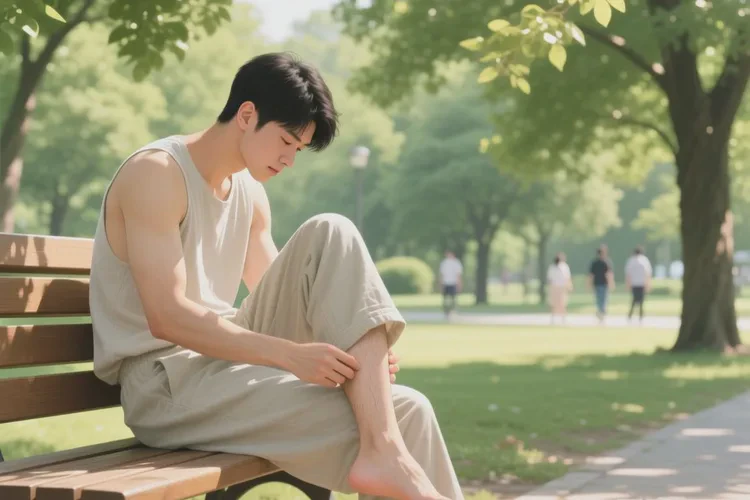 男生小腿上偶尔长湿疹能根治吗(图4)