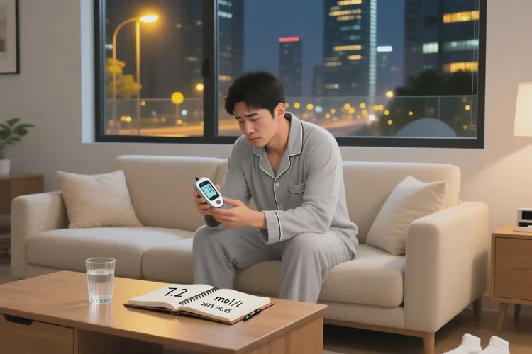 30岁晚上血糖14点5是怎么回事(图1)