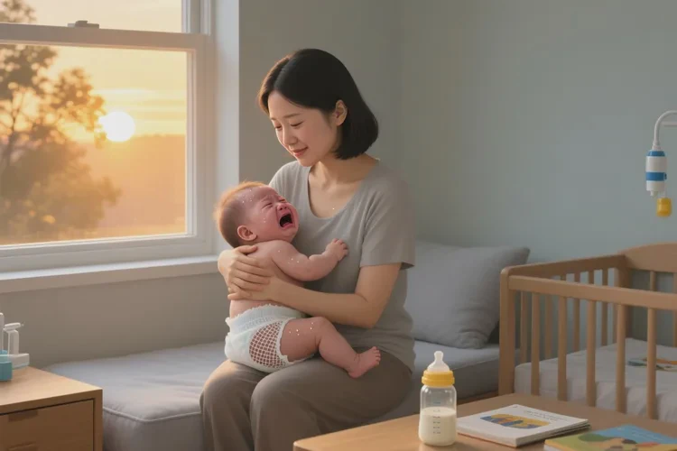 新生儿肛周经常长湿疹能根治吗(图3)