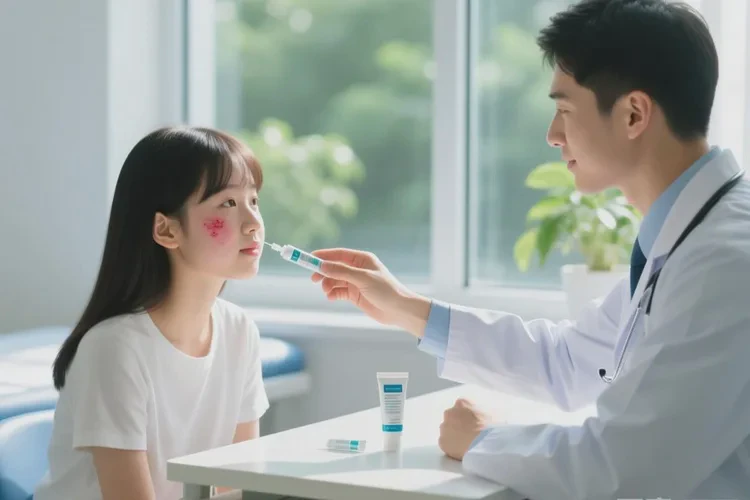 青少年脸上长湿疹能根治吗(图1)