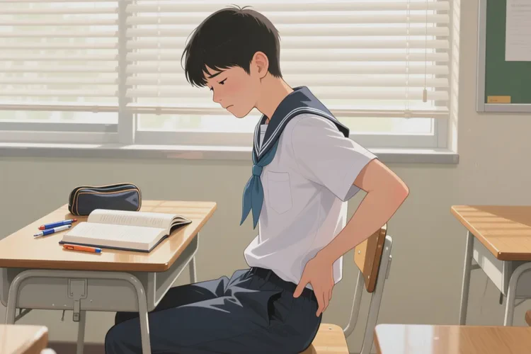 中学生屁股上偶尔长湿疹能根治吗(图1)