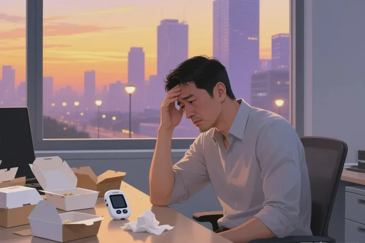 30岁中午血糖24.4是怎么回事(图1)