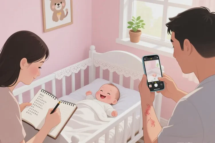 新生儿手臂偶尔起湿疹能根治吗(图3)