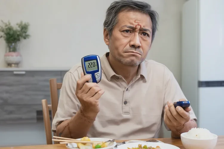 35岁晚餐血糖22.0是怎么回事(图1)