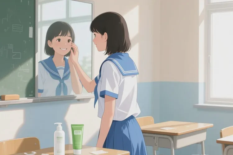 中学生面部偶尔起湿疹能根治吗(图1)