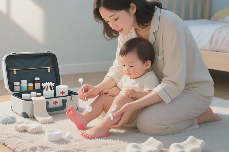 幼儿脚上起湿疹能根治吗(图1)