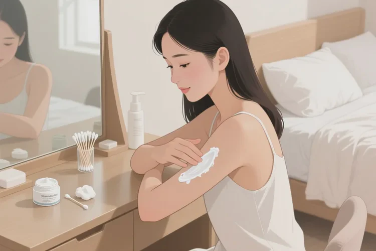 女生手臂上出湿疹能根治吗(图2)