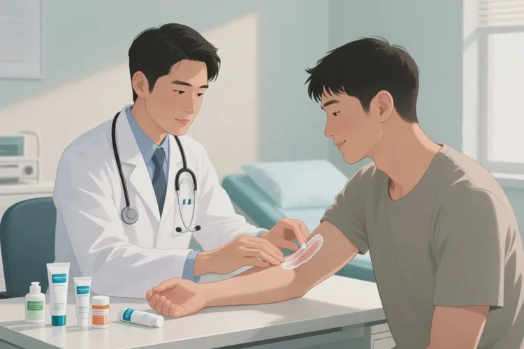 男生四肢偶尔长湿疹能根治吗(图4)